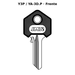 Llave en blanco Y3P / YA-3D.P - frente