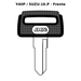 Llave en blanco Y40P / SUZU-16.P - frente