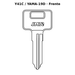 Llave en blanco Y41C / YAMA-19D - frente