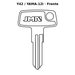 Llave en blanco Y42 / YAMA-12I - frente