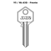 Llave en blanco Y5 / YA-43D - frente