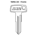 Llave en blanco YAMA-16I - frente