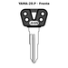 Llave en blanco YAMA-28.P - frente