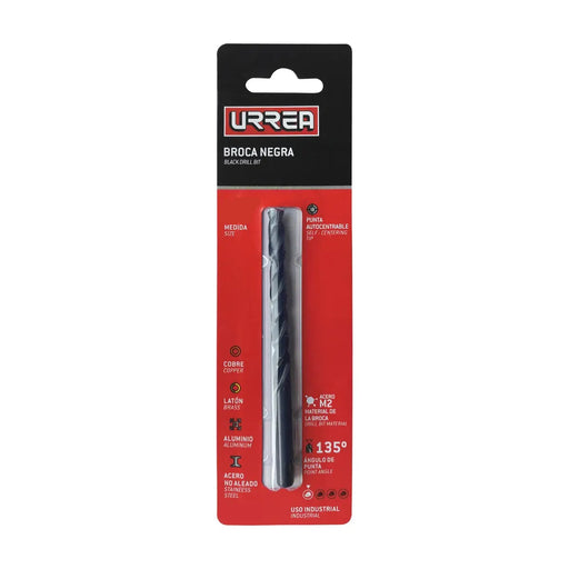 BROCA URREA BGB1/8 (SP1) NEGRA ALTA VELOCIDAD EN BLISTER - SIGASA