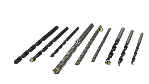 JGO SURTEK JBCS9 BROCAS COMBINADAS MADERA CONCRETO Y METAL CON 9 PIEZAS - SIGASA