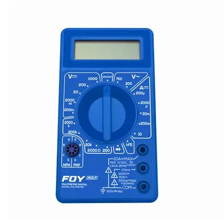 MULTIMETRO FOY MULF DIGITAL 1000V CA/CC - SIGASA