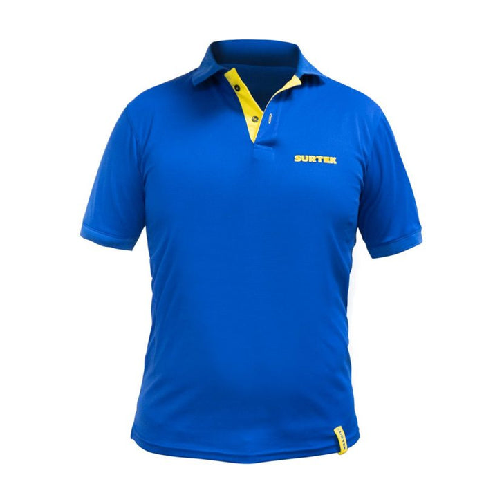 PLAYERA SURTEK PFL GRANDE POLO DRY FIT AZUL HOMBRE