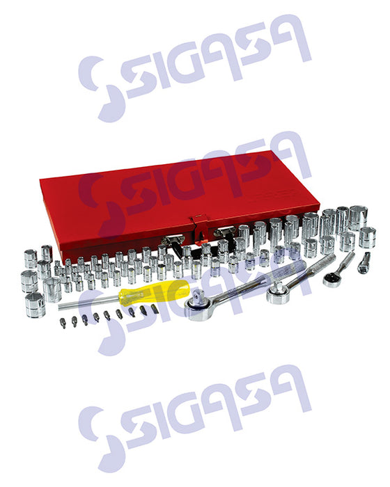 JGO URREA 475254 (SP1) DE 75 DADOS C/CAJA METALICA