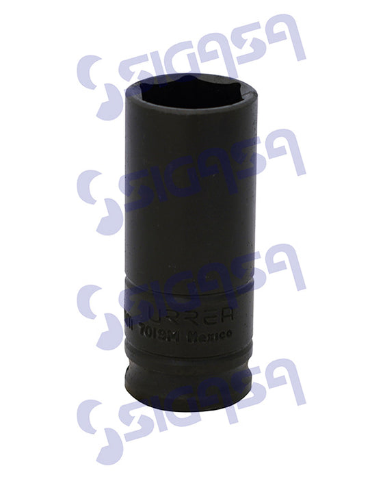 DADO URREA 7012M IMPACTO LARGO 6P 3/8x12mm