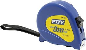 FLEXOMETRO FOY 142132 COLORES 5 MTx3/4" - SIGASA