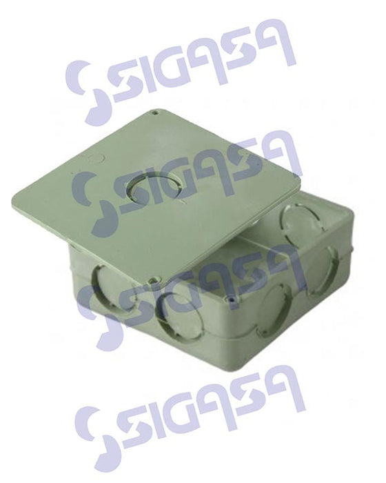 REGISTRO DE PLASTICO 5 x 5 CON TAPA (46) - SIGASA