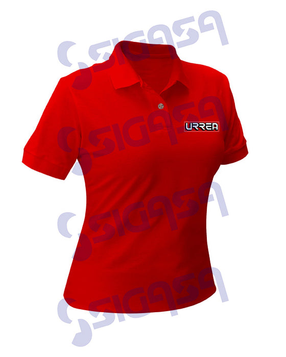 PLAYERA URREA UPODRC (SP1) POLO DAMA ROJA CHICA