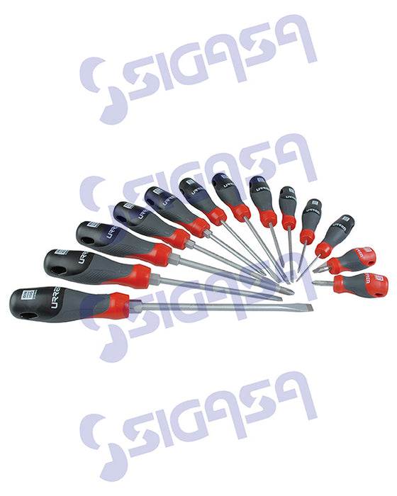 JGO URREA JCDT13 (SP1) C/13 DESARMADOR TRIMATERIAL COMB