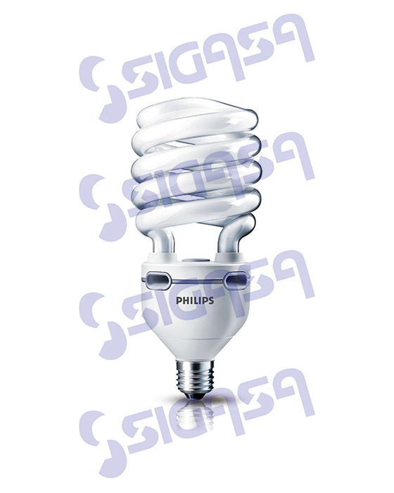 FOCO AHORRADOR PHILIPS 80W/65K/E40/127V TWISTER (277624) DESC