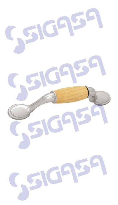 JALADERA LOCK LJ1C04A CLASICA 04 LATON ANTIGUO (PVL)