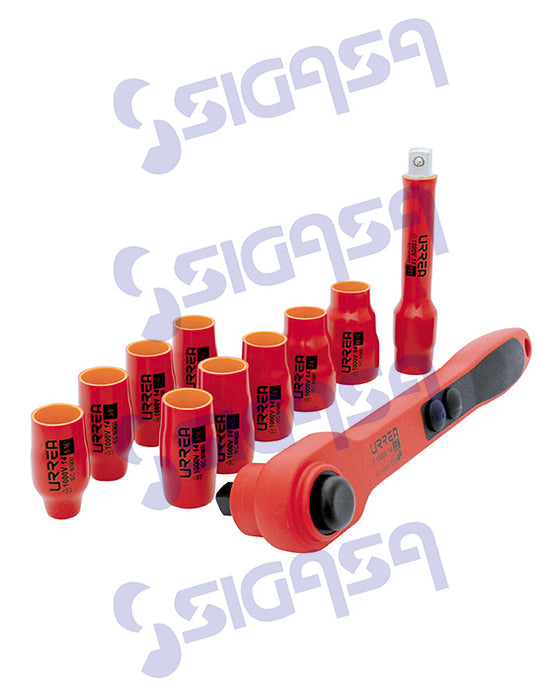 JGO URREA 5400V DADOS 1000V STD C/11 PZA DE 1/2"
