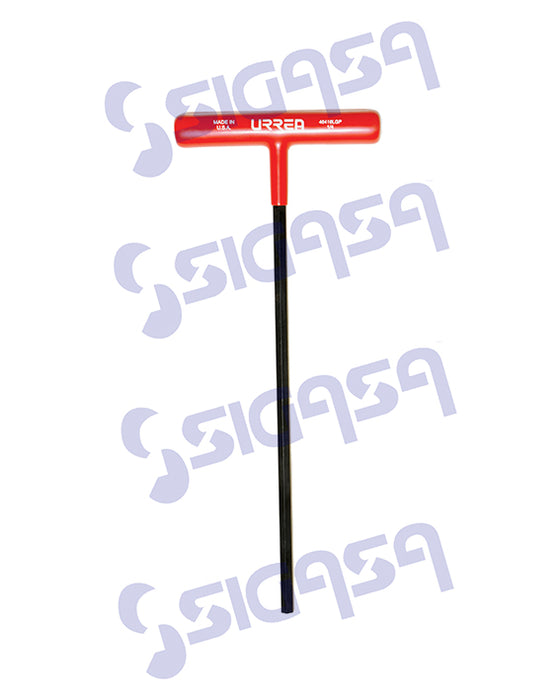 LLAVE URREA 46410LGP (SP4) HEX 9"x5/32 en T C/VINIL