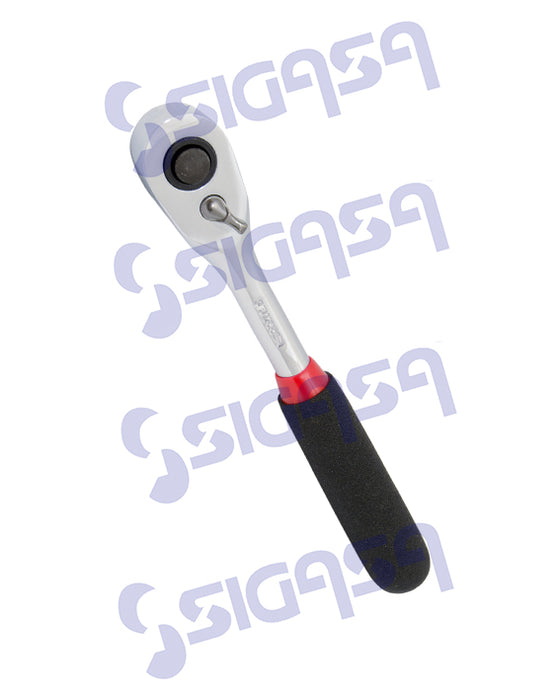 MATRACA URREA 5249H (SP1) 3/8 REV T/PERA MGO RUBBER GRIP