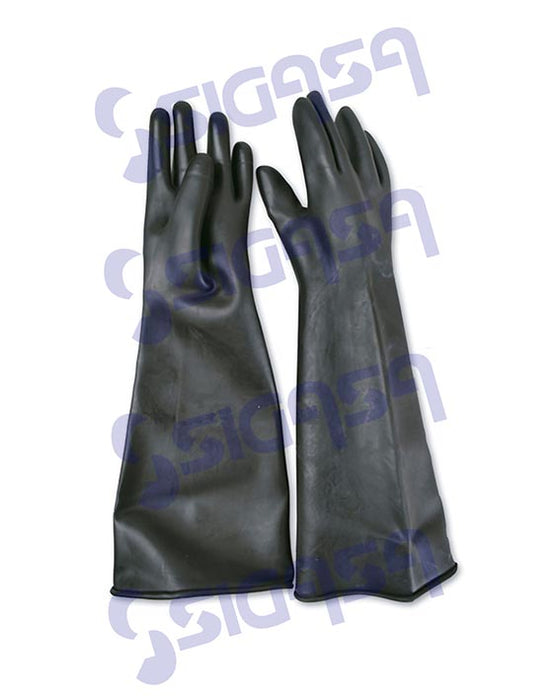 GUANTE SURTEK 137397 LATEX IND # 8 NEGRO