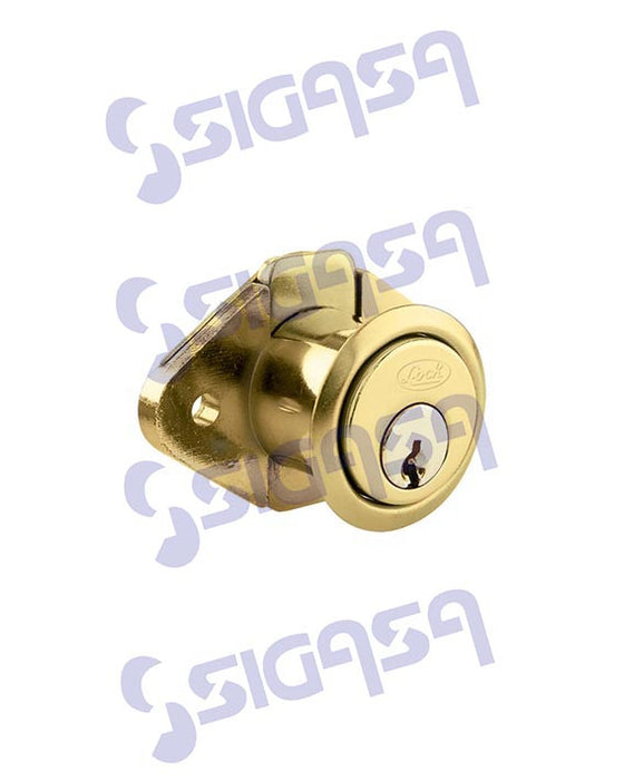 CERRADURA LOCK L021LBB 21-LATON BLISTER, LOCK, SIGASA, SIGASA