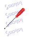 desarmador urrea rojo 9616r dr1/4x6 - SIGASA