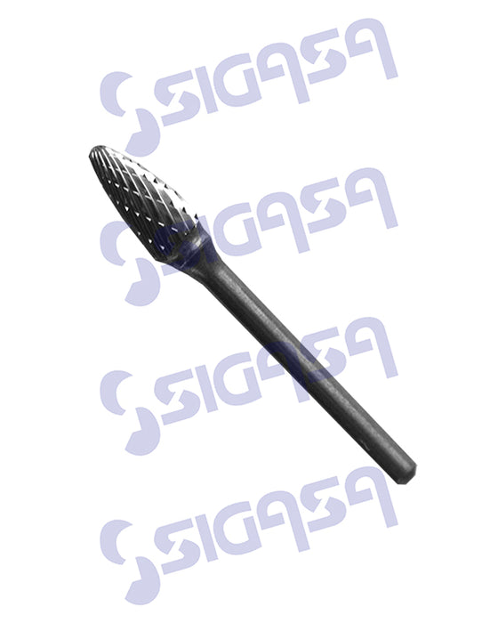 lima rotativa 118 acero 1/4x1/2x1/8* - SIGASA