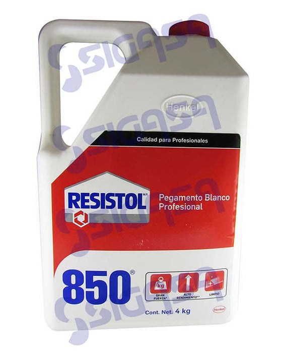 RESISTOL 850 BLANCO  4 KG, CMP-RESISTOL/TANGIT, SIGASA, SIGASA