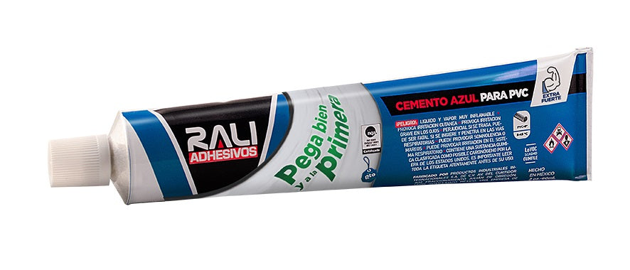 CEMENTO RALI PVC 8"  60ml AZUL EXTRAFUERTE TUBO (50) - SIGASA