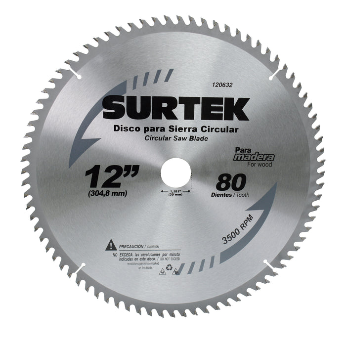 SIERRA CIRCULAR 120621 10" 40 DIENTES SURTEK