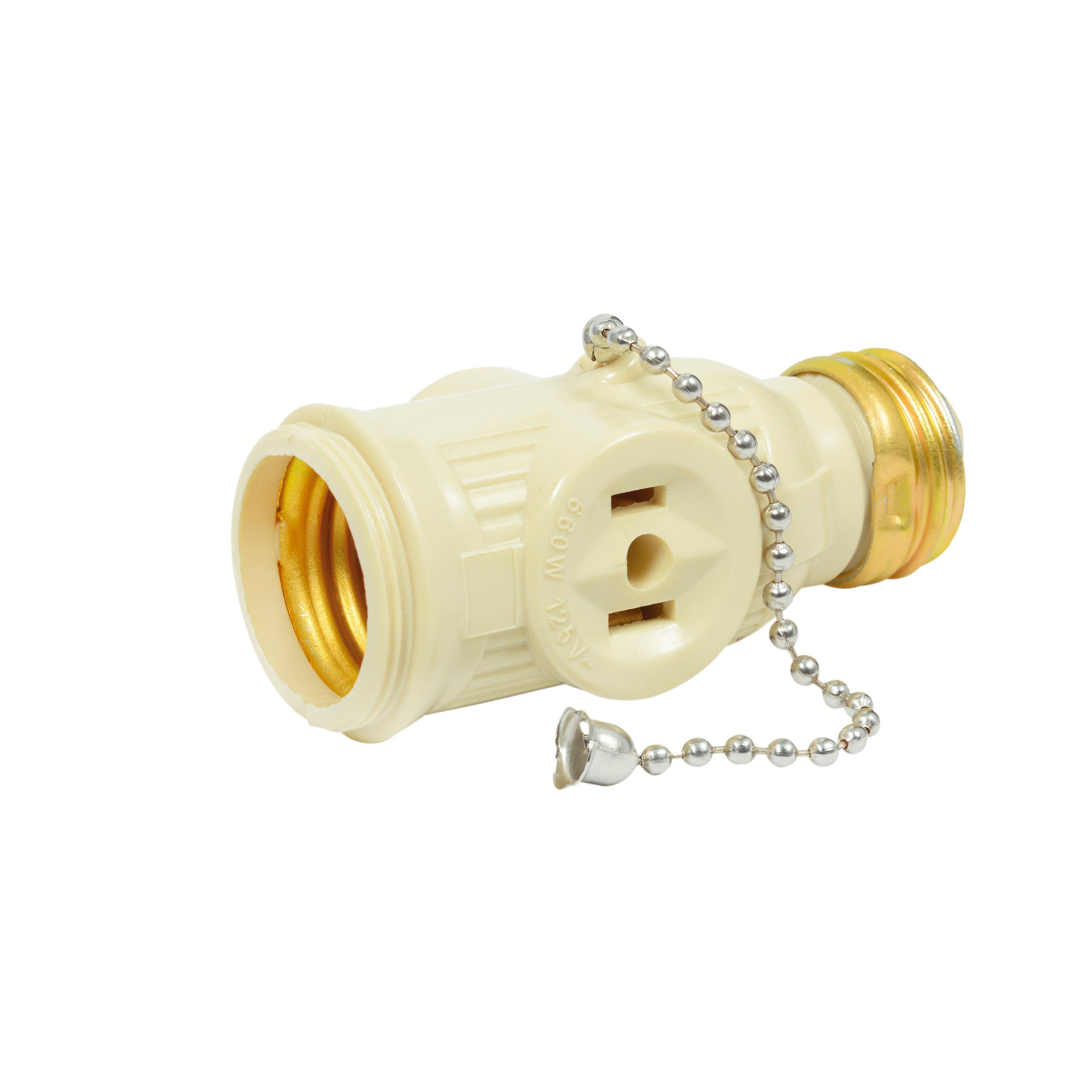Socket surtek 136651 ladron c/cadena marfil - Sigasa — SIGASA