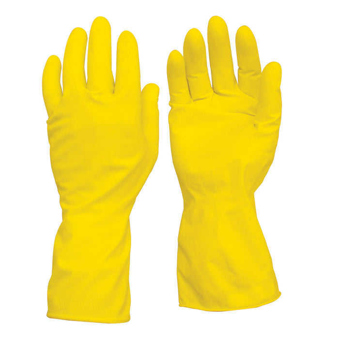 guante surtek 137395 latex #8 amarillo - SIGASA