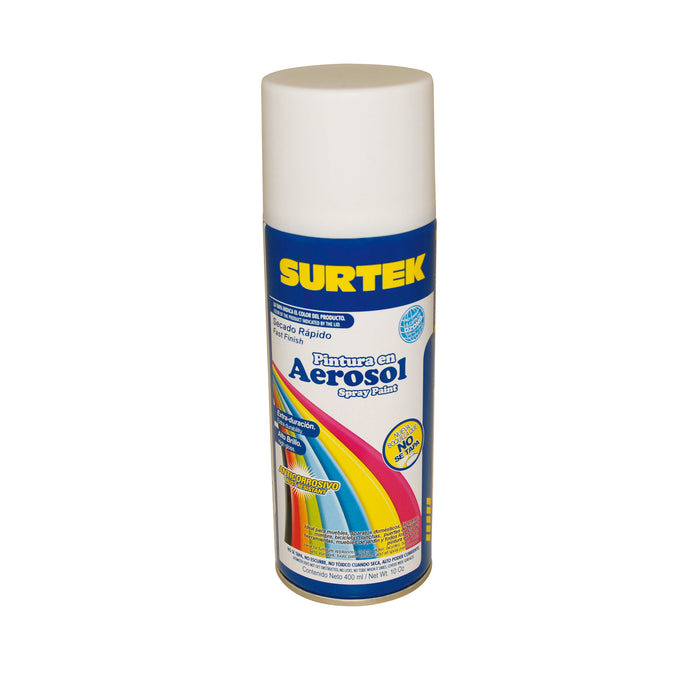 pintura surtek (pvl) 139800 blanco brillante 400ml** - SIGASA