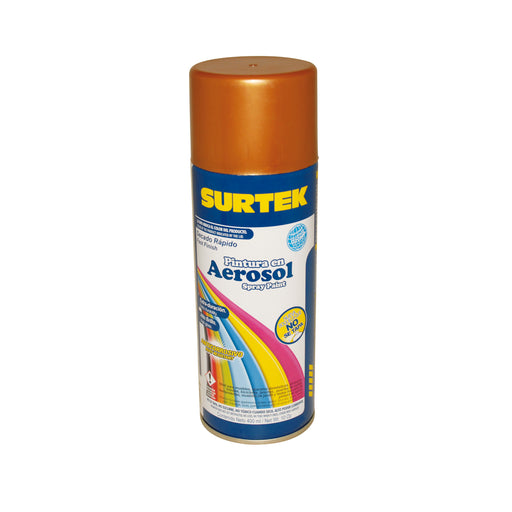 pintura surtek (pvl) 139821 cobre met 400ml** - SIGASA