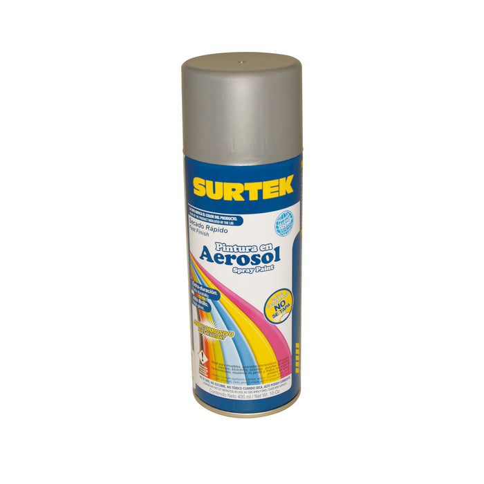 pintura surtek (pvl) 139827 cromo met 400ml** - SIGASA