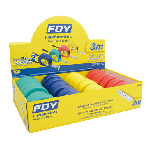 Flexometro foy 142132 colores 5 mtx3/4" - Sigasa