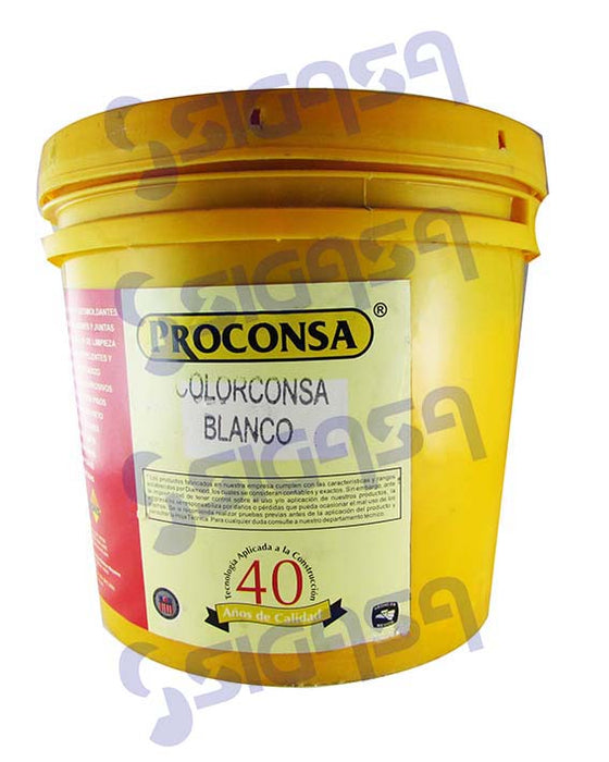 COLORCONSA BLANCO  4 LITROS PROCONSA
