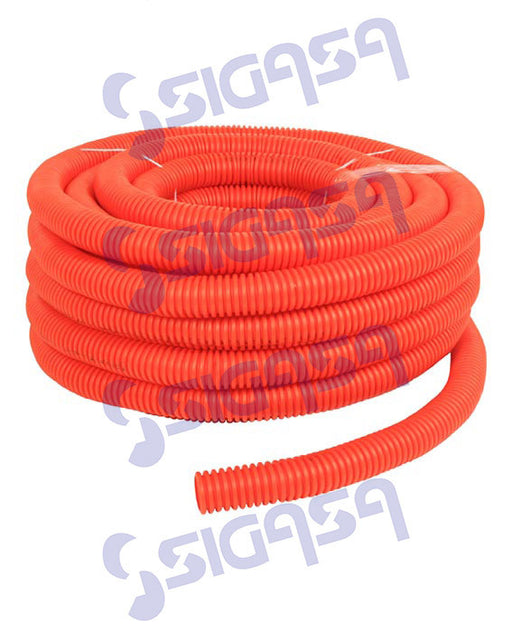 POLIFLEX ORIGINAL NARANJA  1/2" X 100 MTS CON GUIA, TUPSSA, SIGASA, SIGASA