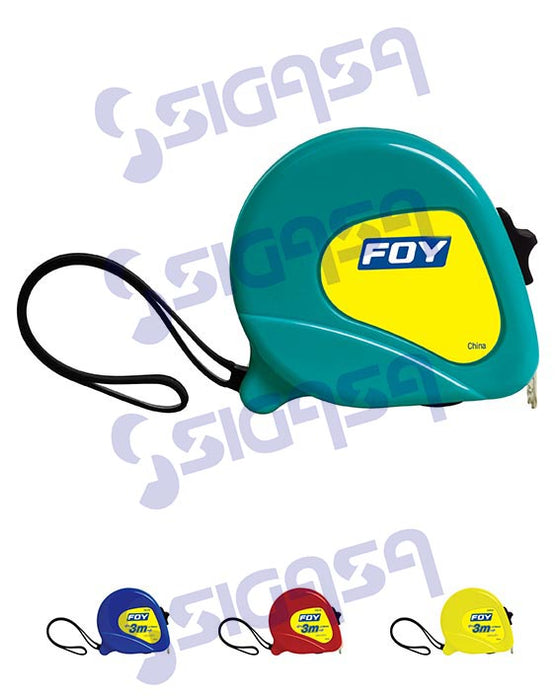 FLEXOMETRO FOY 142131 COLORES 3 MTx1/2" - SIGASA