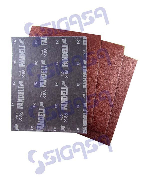 LIJA HOJA X-86 # 060 (OXIDO DE ALUMINIO) FANDELI, CMP-FANDELI, SIGASA, SIGASA