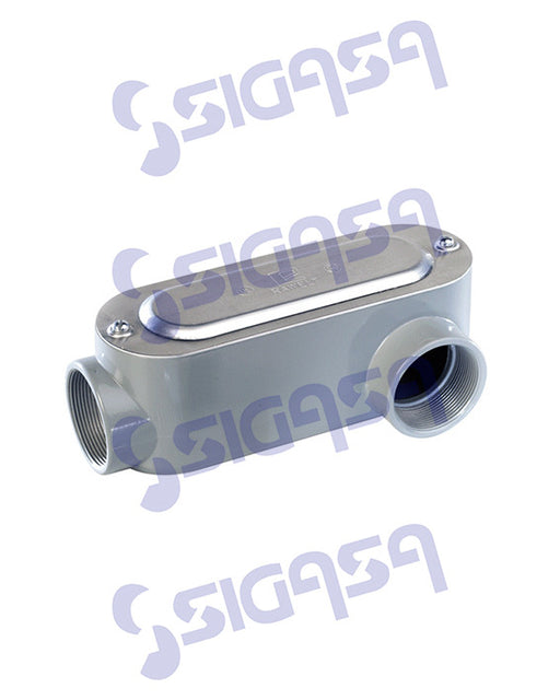 CONDULET OVALADO OLL-25mm 1", CONDULETS OVALADOS Y CUADRADOS, SIGASA, SIGASA