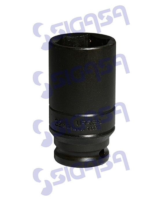 DADO URREA 7334M IMPACTO LARGO 1/2x34mm 6P