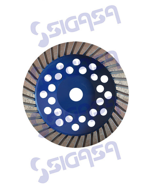 COPA 2169 DIAMANTE 7"x22.2x7/8 BRONCE USO GENERAL, AUSTROMEX, SIGASA, SIGASA