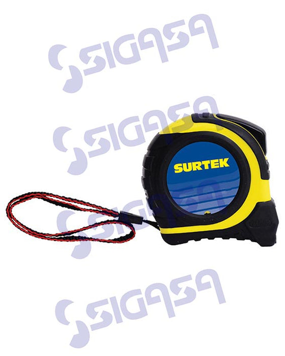 FLEXOMETRO SURTEK B122073 DE 3 MT RUBBER GRIP