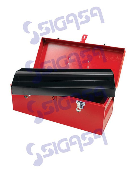 CAJA URREA D4 METALICA 18"  45x20x19 USO INDUSTRIAL ROJA