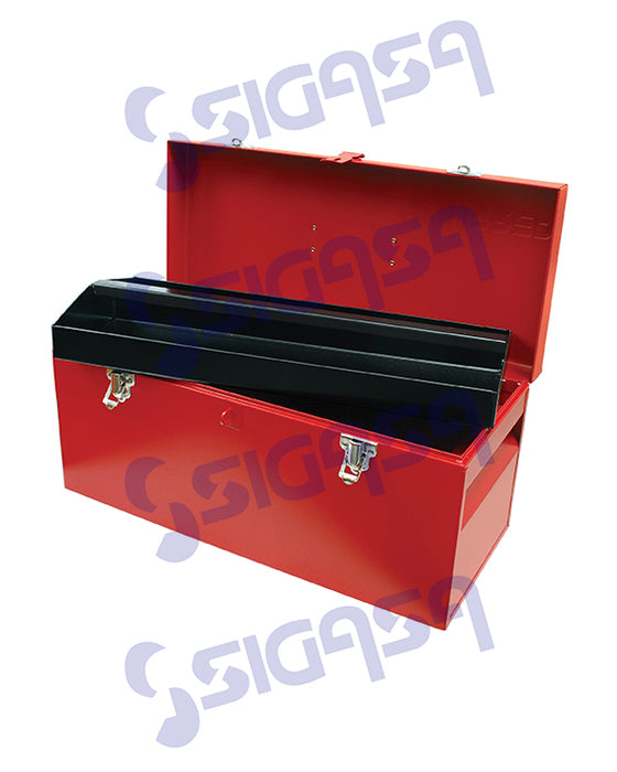 CAJA URREA D6 METALICA 20"  51x21x24 USO INDUSTRIAL ROJA