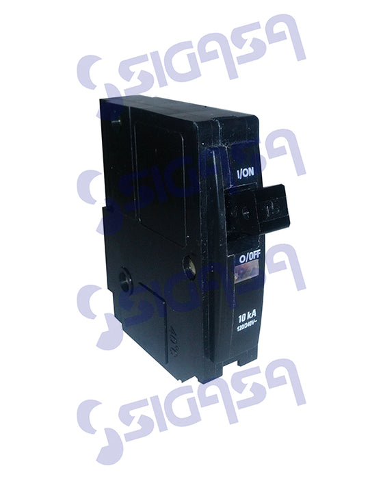 INTERRUPTOR TERM. RILEZ 1p 30amp TIPO QO