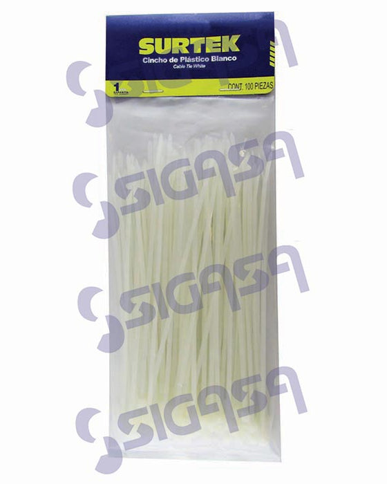 CINCHO SURTEK 114212 300x4.6 mm natural C/50pz