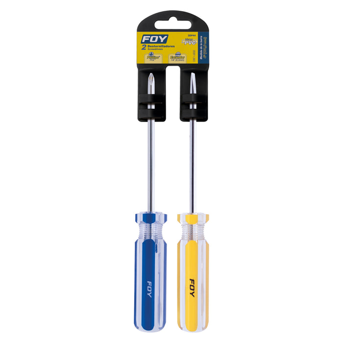 Jgo foy 2dp34 c/2 desamador pvc 3/16x4" - Sigasa
