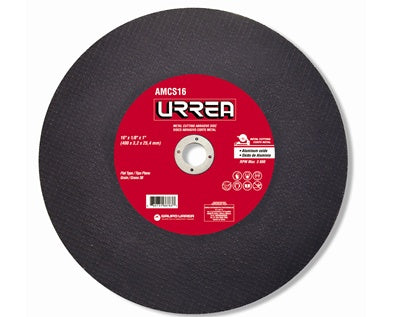 DISCO URREA AMCS16 PLANO 16" CORTE METAL - SIGASA