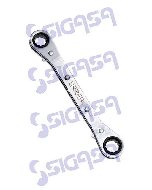 llave urrea 1185m estrias acodada 15x17mm c/matraca - SIGASA